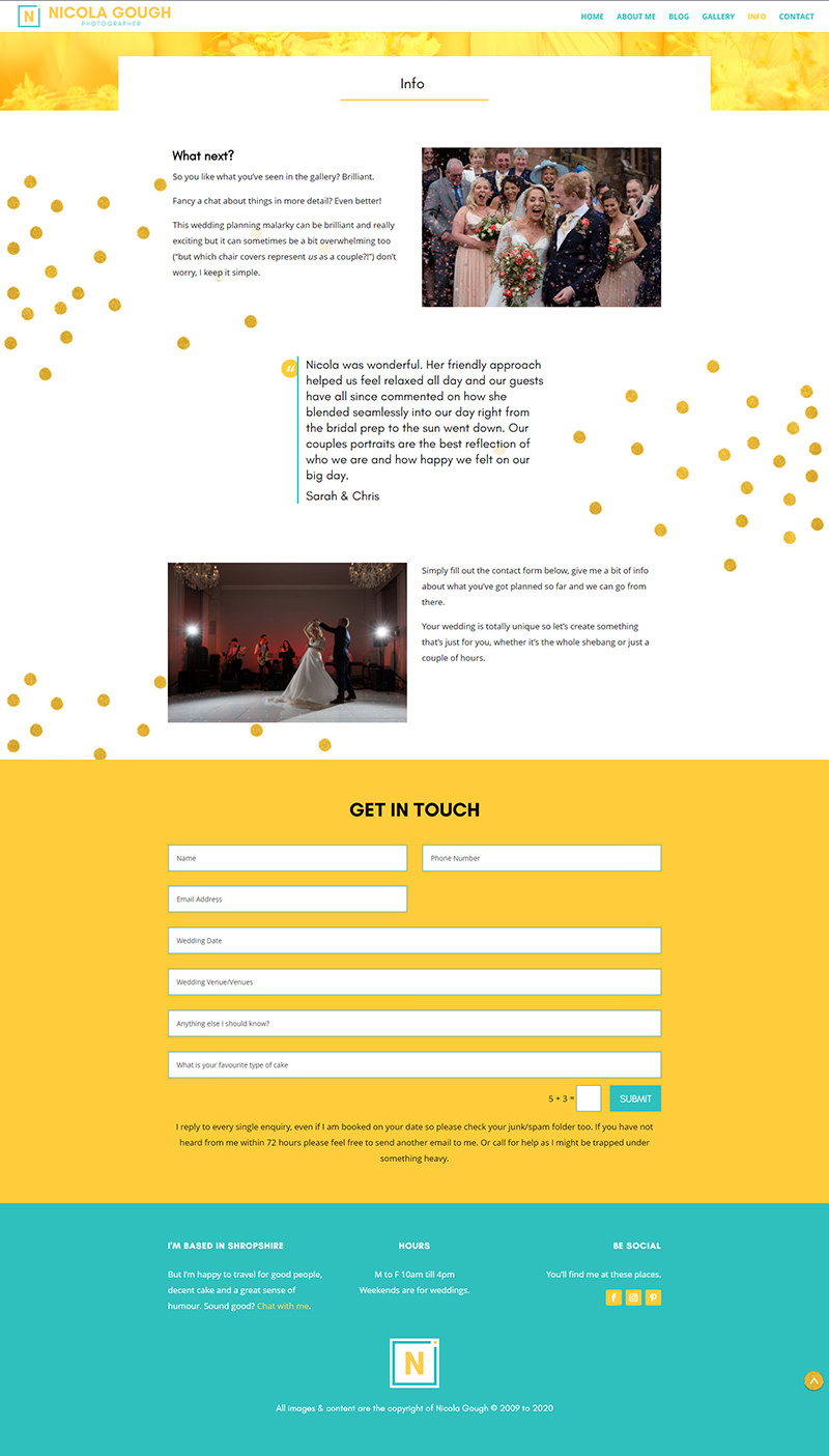 NicolaGough2020 Desktop Info