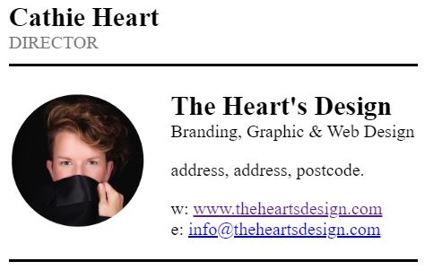 THD EmailSignature LineBlockDesign