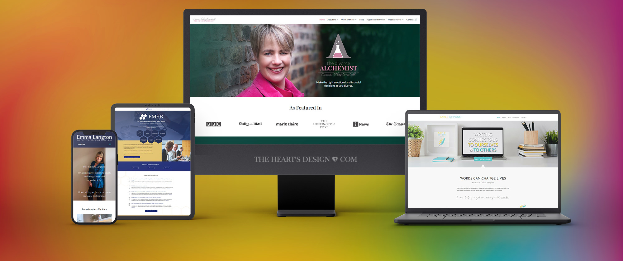 Stand out with your website and branding, be recognised with your photos.